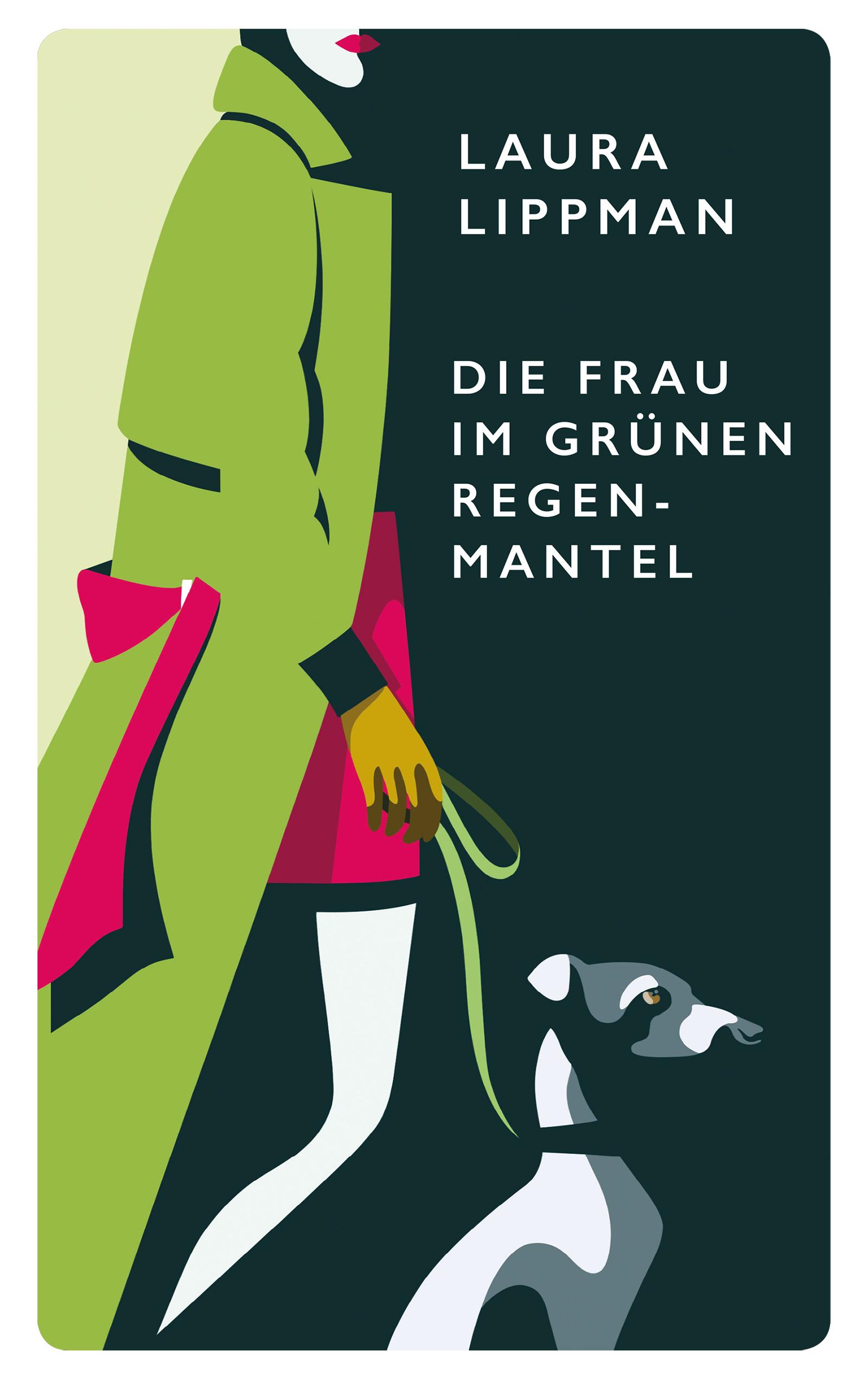 Vorderes Coverbild Die Frau im grünen Regenmantel