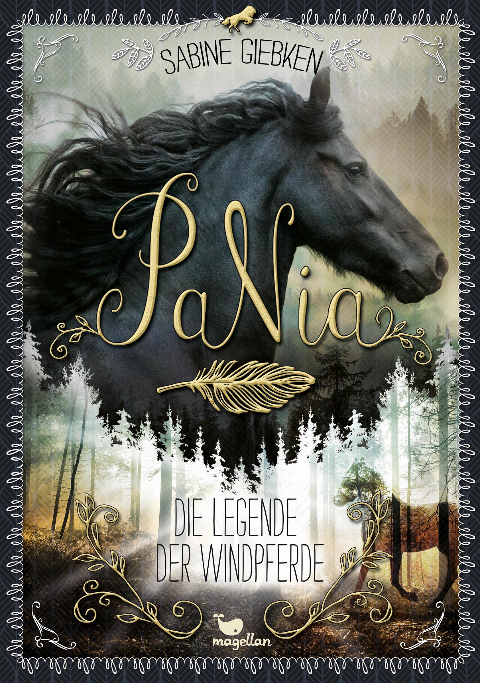 Vorderes Coverbild PaNia - Die Legende der Windpferde - Band 1