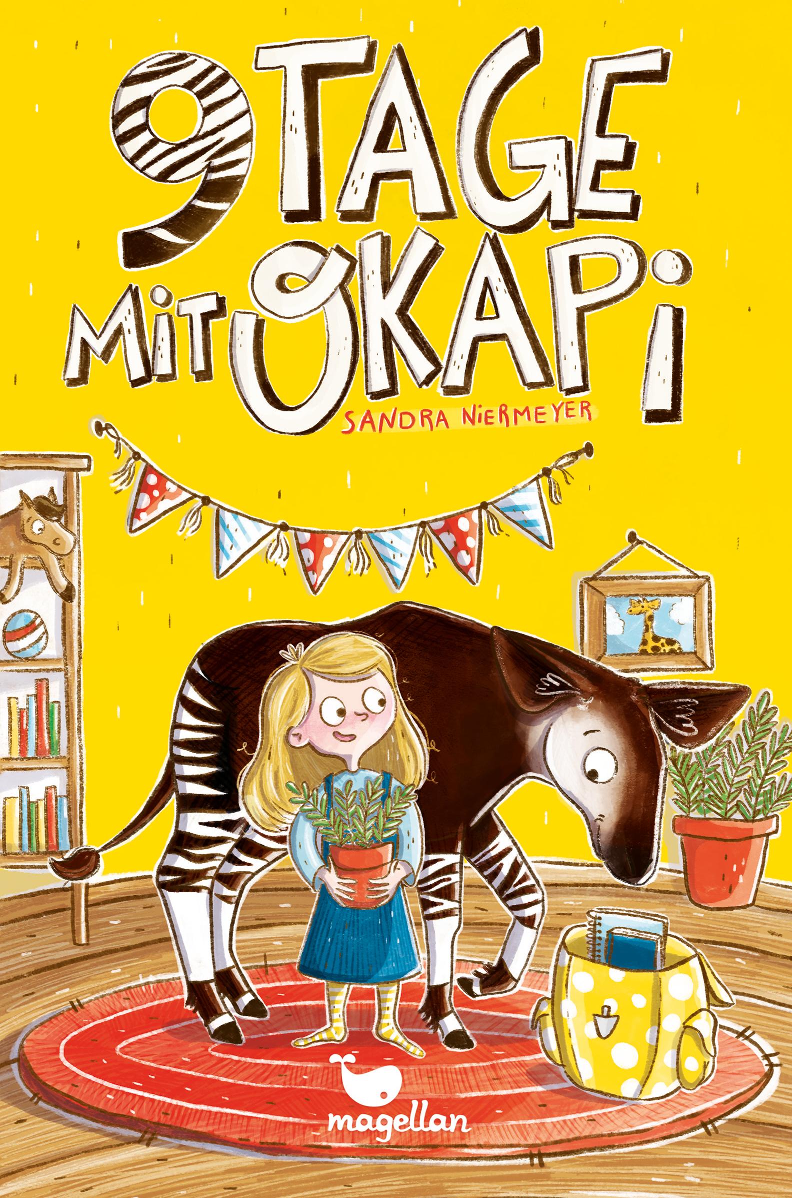 Vorderes Coverbild Neun Tage mit Okapi