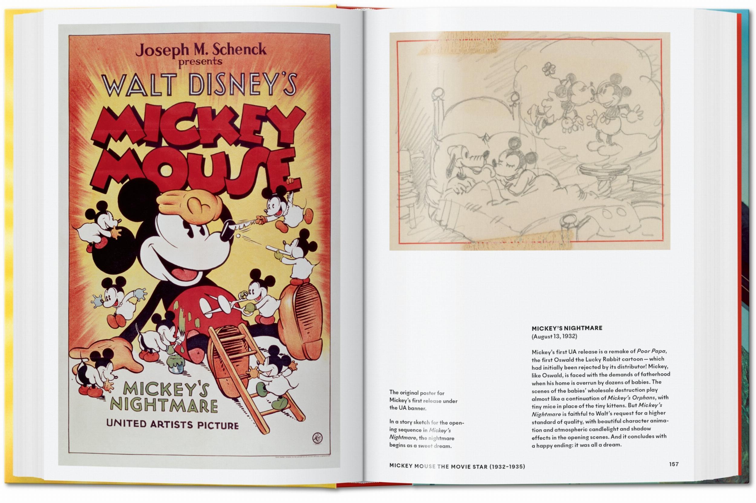 Beispielinhalt (Bild) Walt Disneys Mickey Mouse. Die ultimative Chronik. 40th Ed.