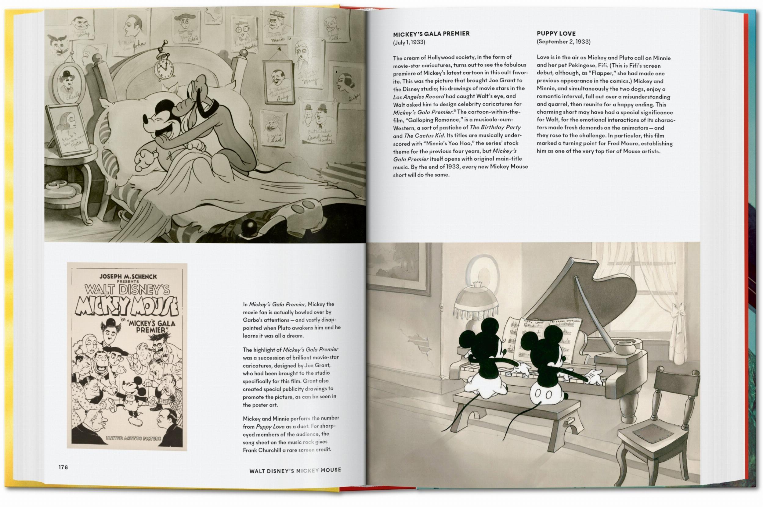 Beispielinhalt (Bild) Walt Disneys Mickey Mouse. Die ultimative Chronik. 40th Ed.