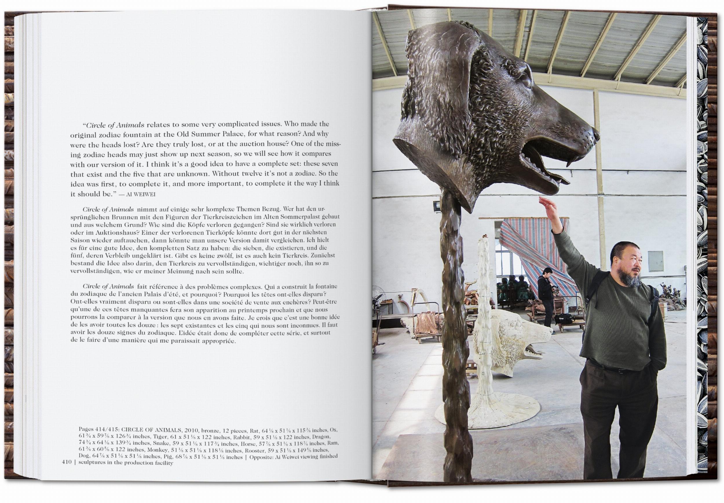 Beispielinhalt (Bild) Ai Weiwei. 40th Ed.
