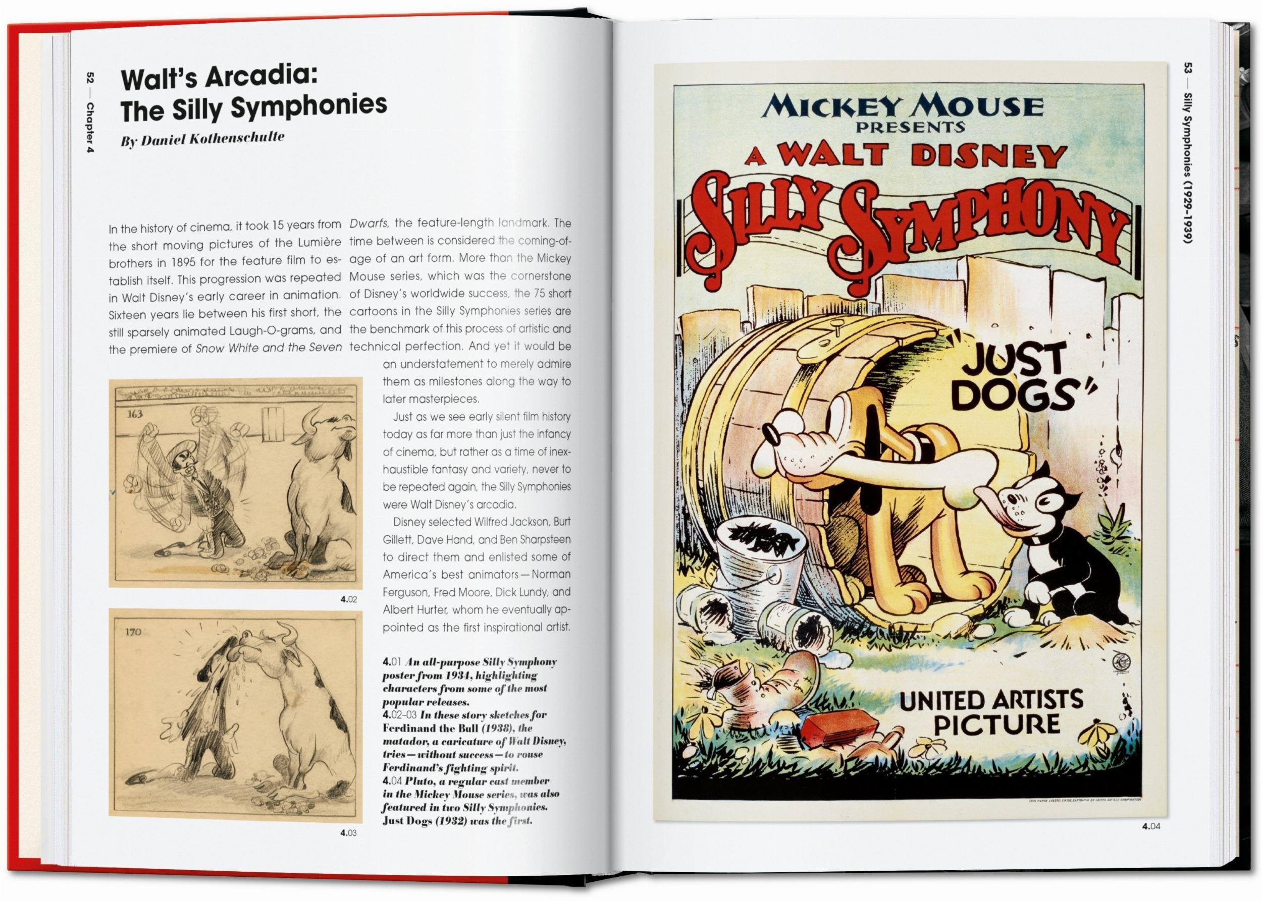 Beispielinhalt (Bild) The Walt Disney Film Archives. The Animated Movies 1921-1968. 40th Ed.