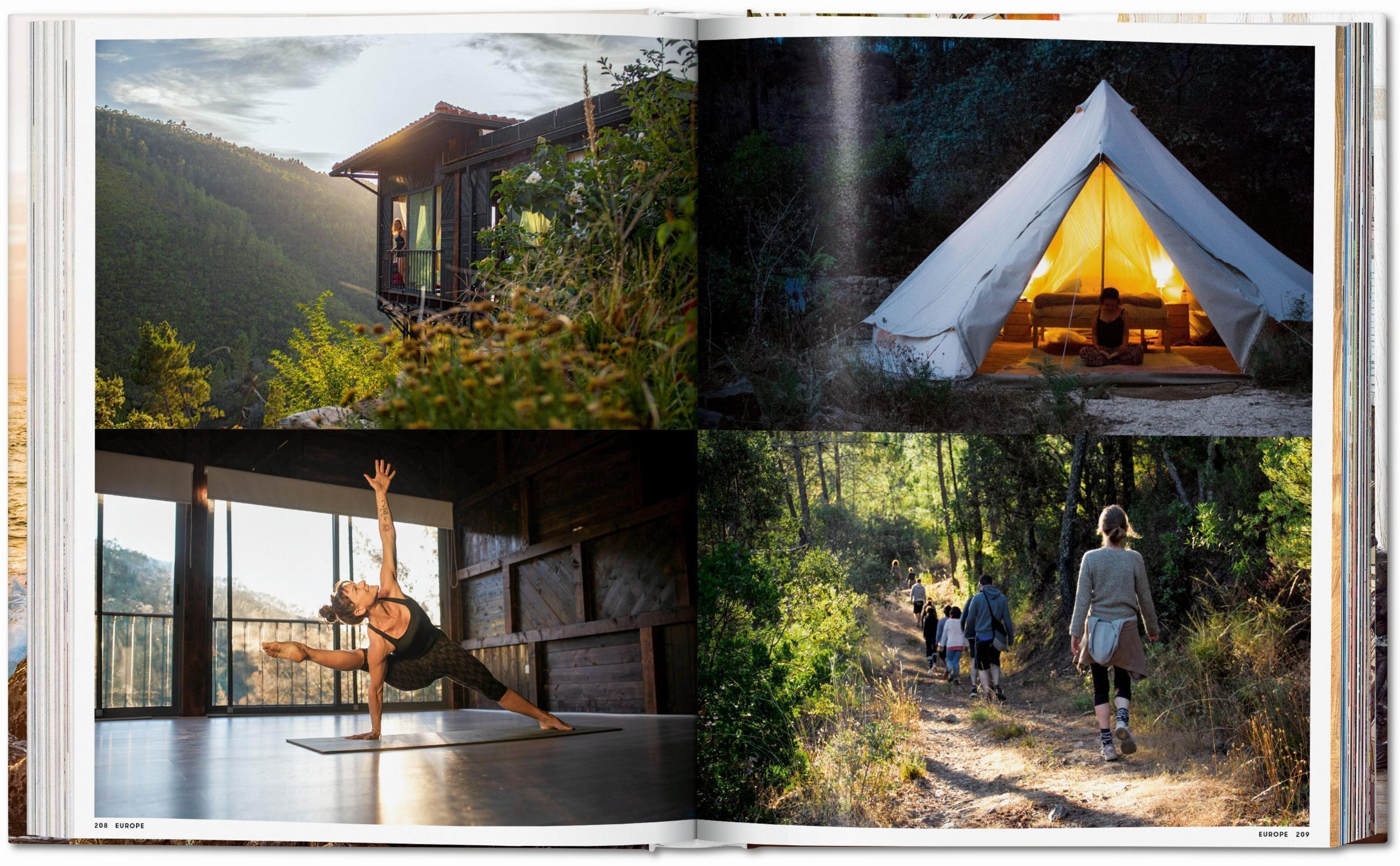 Beispielinhalt (Bild) Great Escapes Yoga. The Retreat Book