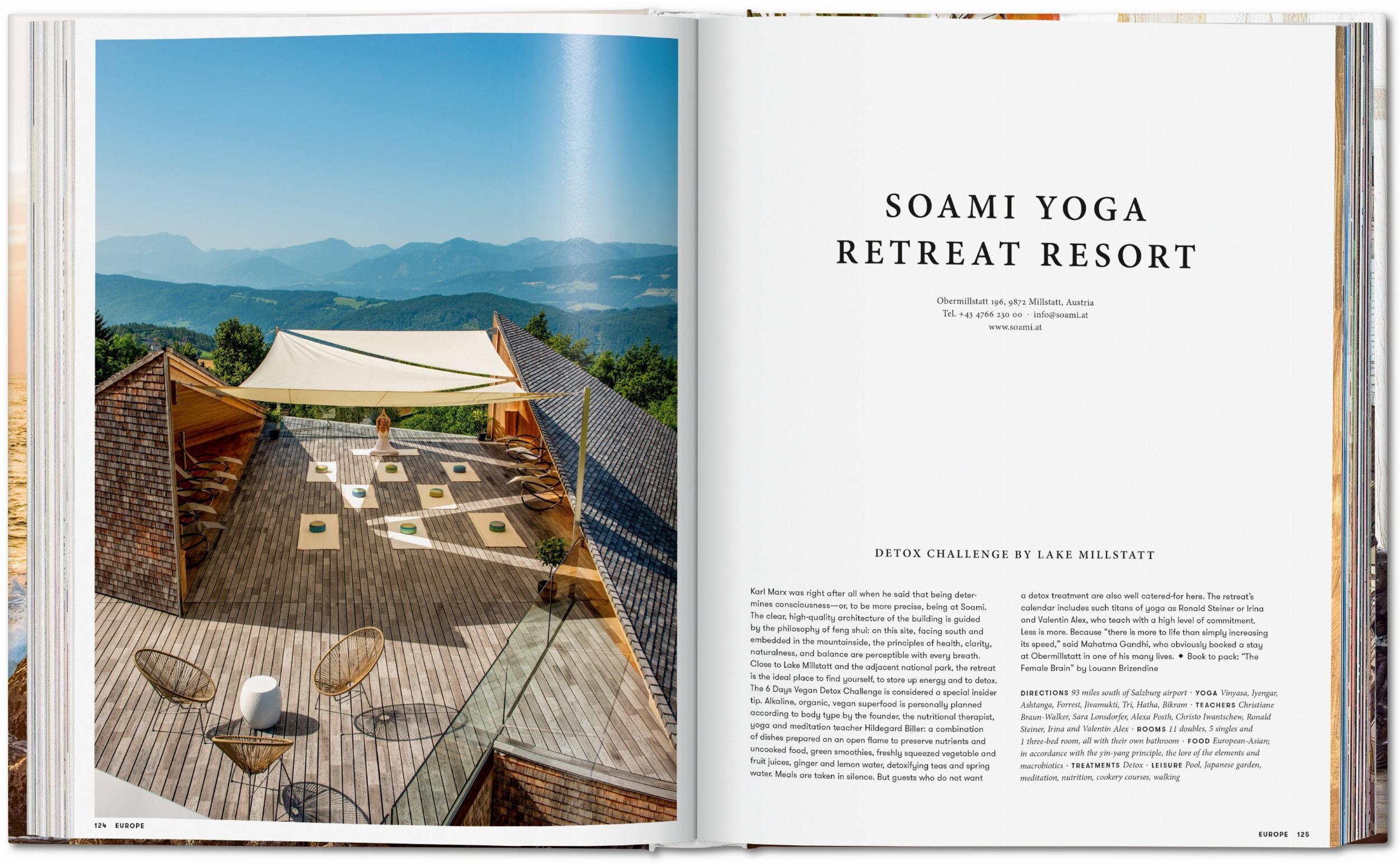 Beispielinhalt (Bild) Great Escapes Yoga. The Retreat Book