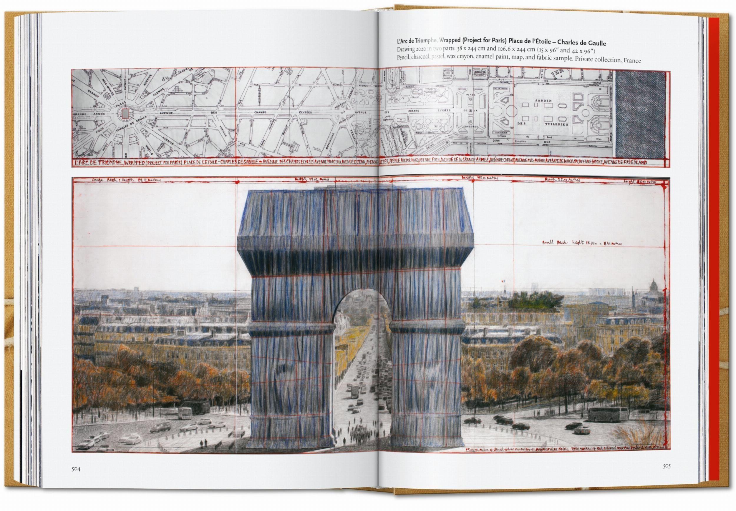 Beispielinhalt (Bild) Christo and Jeanne-Claude. 40th Ed.