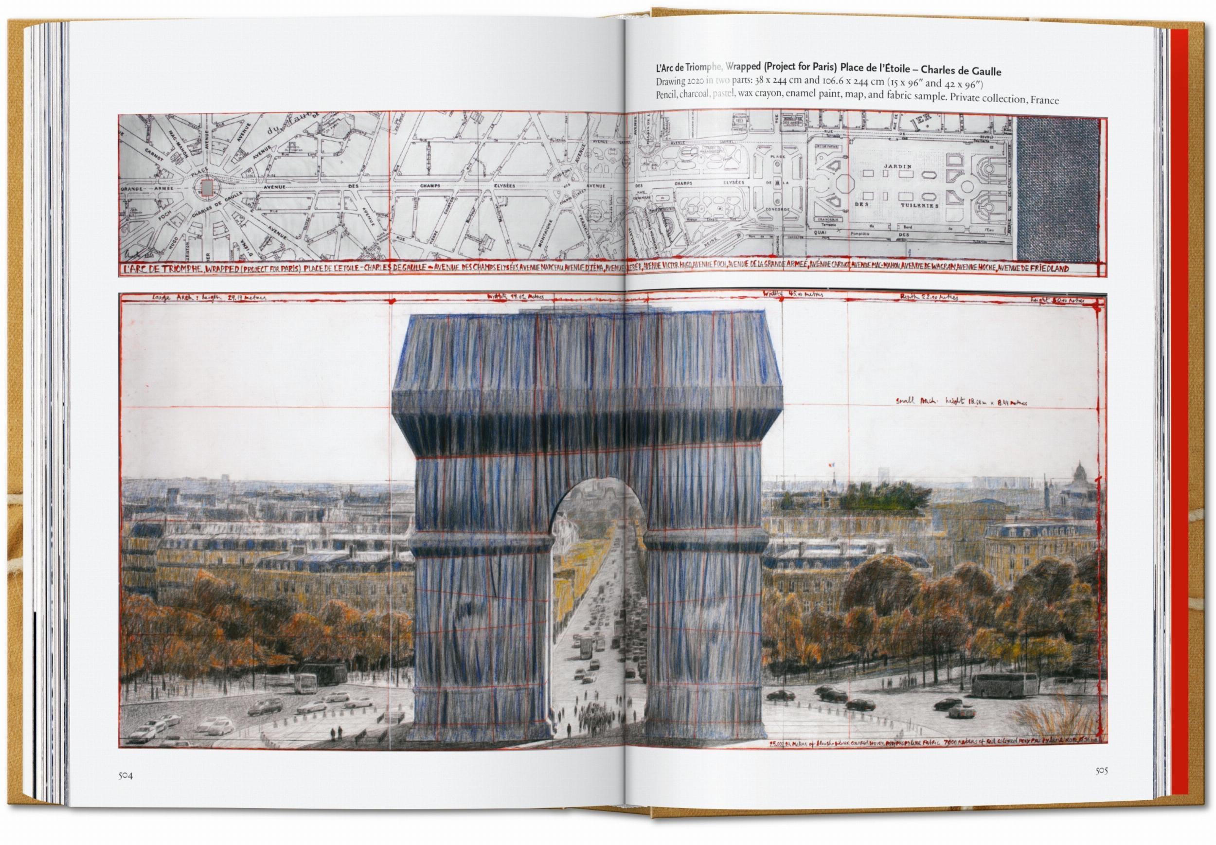 Beispielinhalt (Bild) Christo and Jeanne-Claude. 40th Ed.