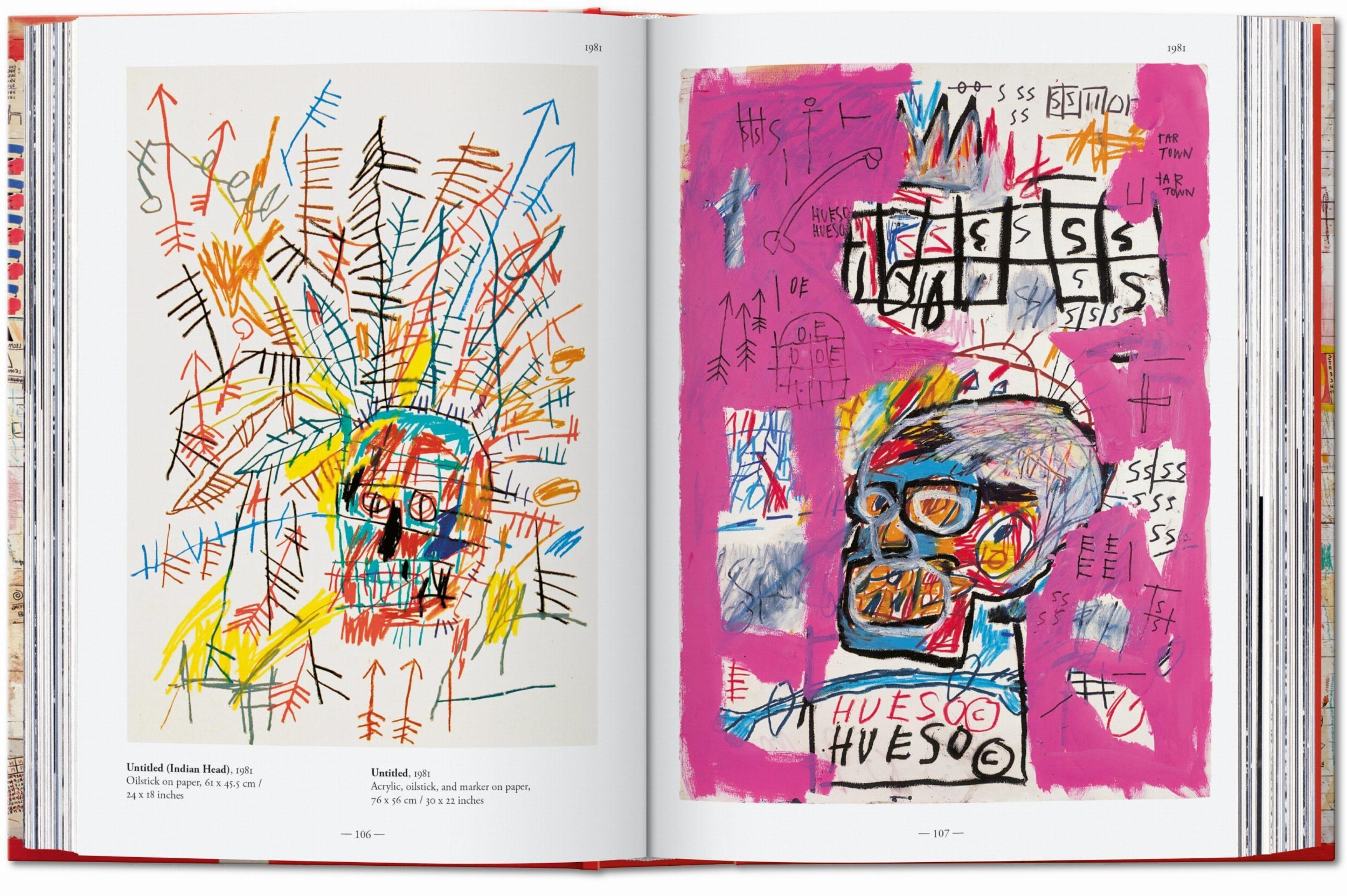 Beispielinhalt (Bild) Jean-Michel Basquiat. 40th Ed.