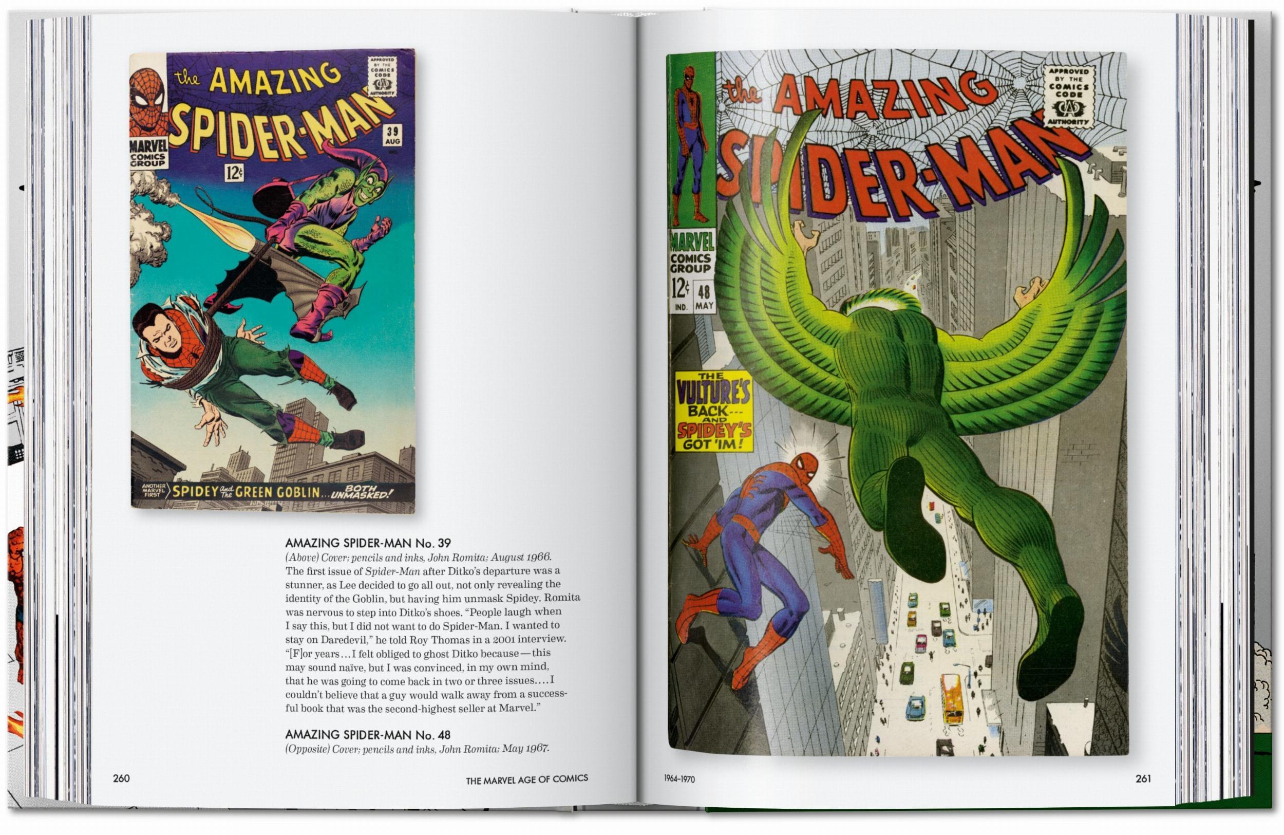 Beispielinhalt (Bild) The Marvel Age of Comics 1961-1978. 40th Ed.