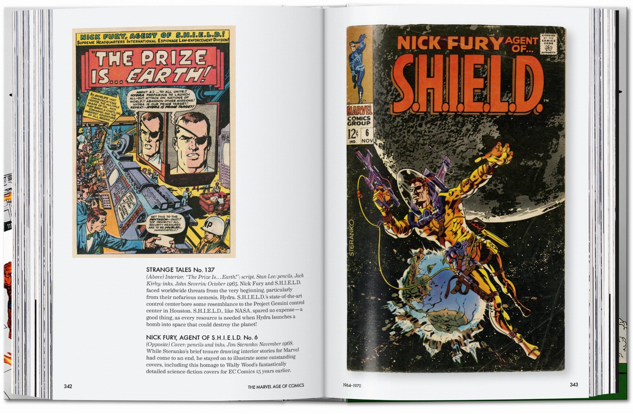 Beispielinhalt (Bild) The Marvel Age of Comics 1961-1978. 40th Ed.