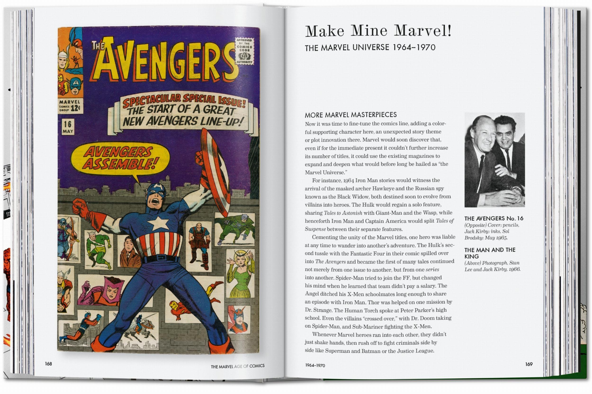 Beispielinhalt (Bild) The Marvel Age of Comics 1961-1978. 40th Ed.