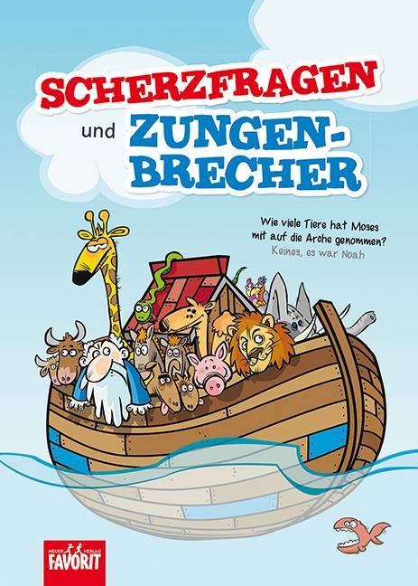 Vorderes Coverbild Scherzfragen und Zungenbrecher für Kinder