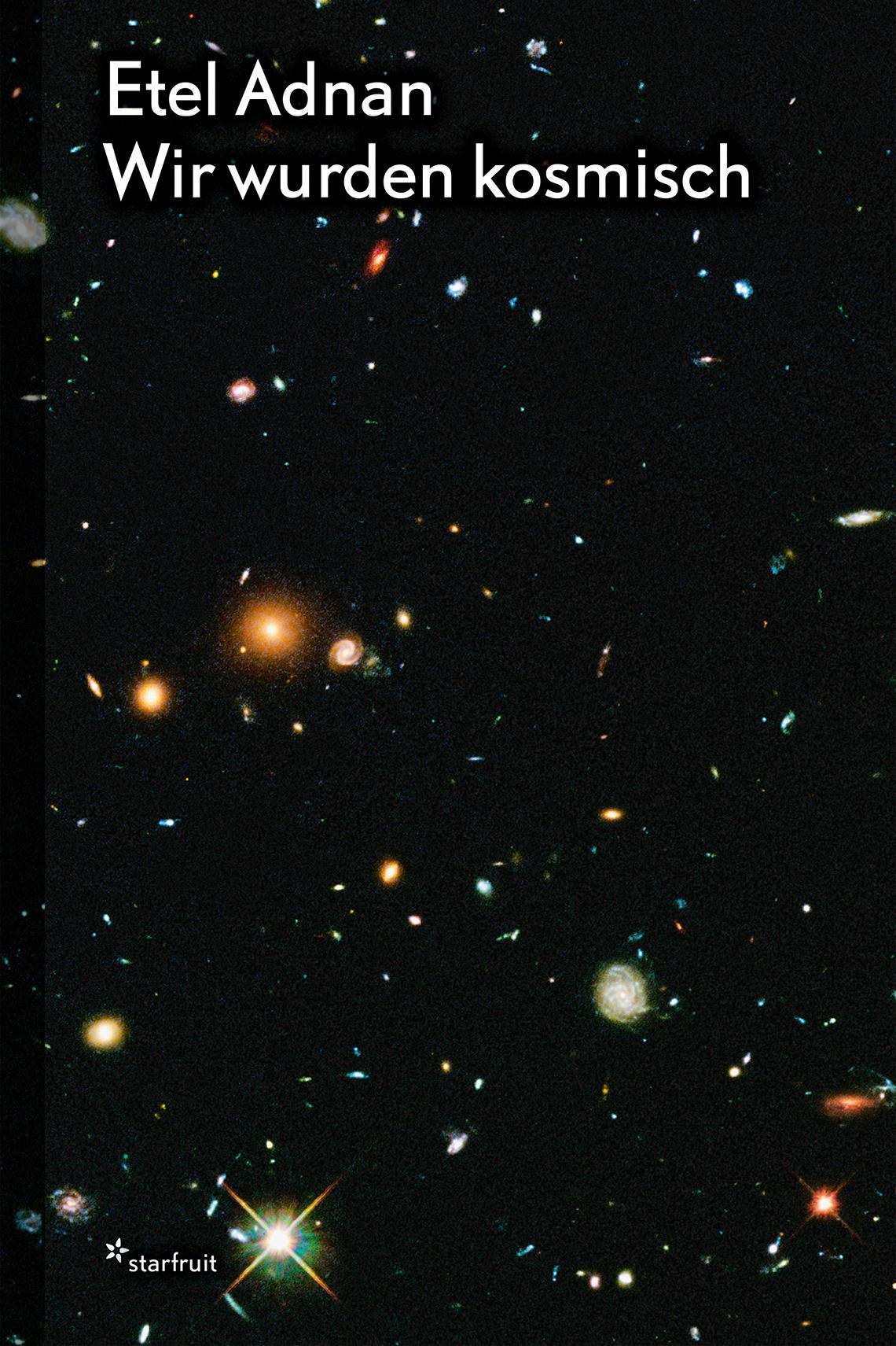 Vorderes Coverbild Etel Adnan: Wir wurden kosmisch