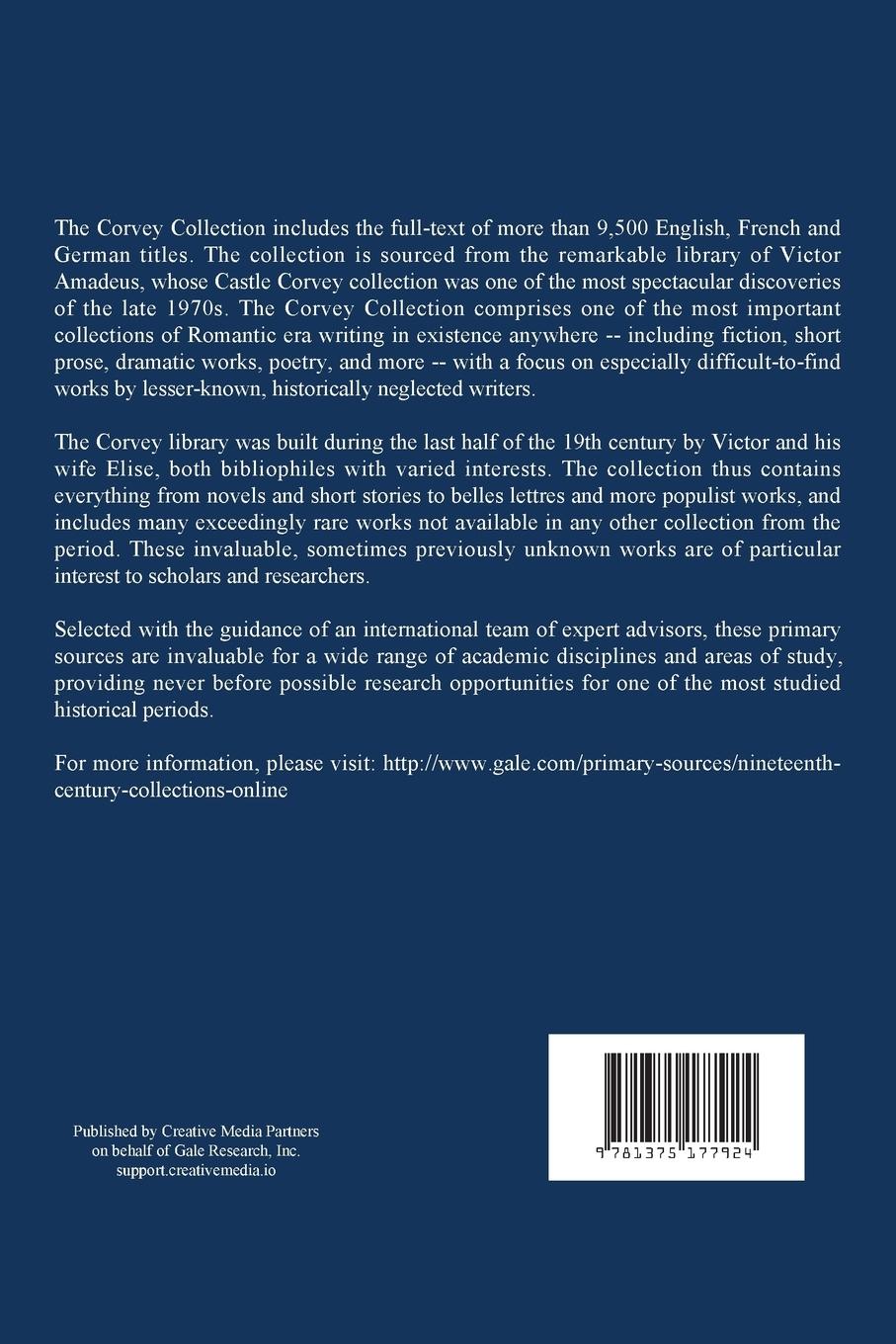 Rückseitencover Contes d'Espagne et d'Italie