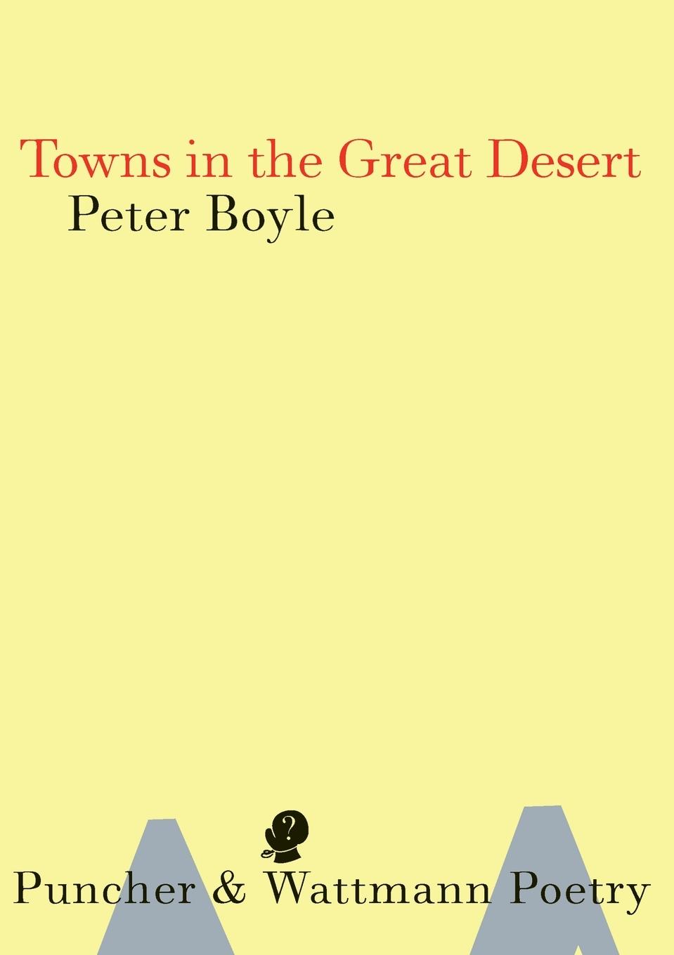 Vorderes Coverbild Towns in the Great Desert