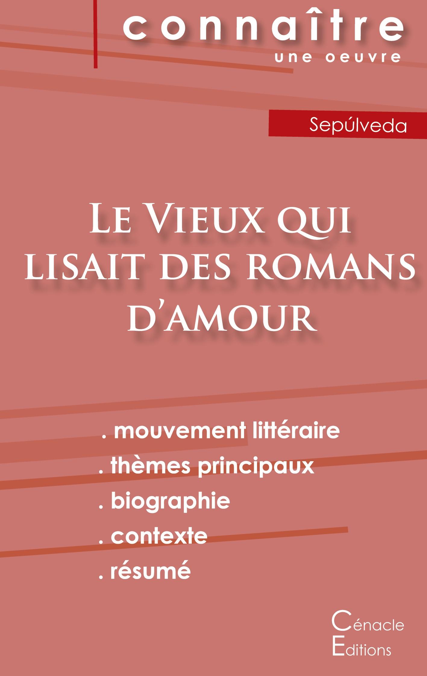 Vorderes Coverbild Fiche de lecture Le Vieux qui lisait des romans d'amour (Analyse littéraire de référence et résumé complet)