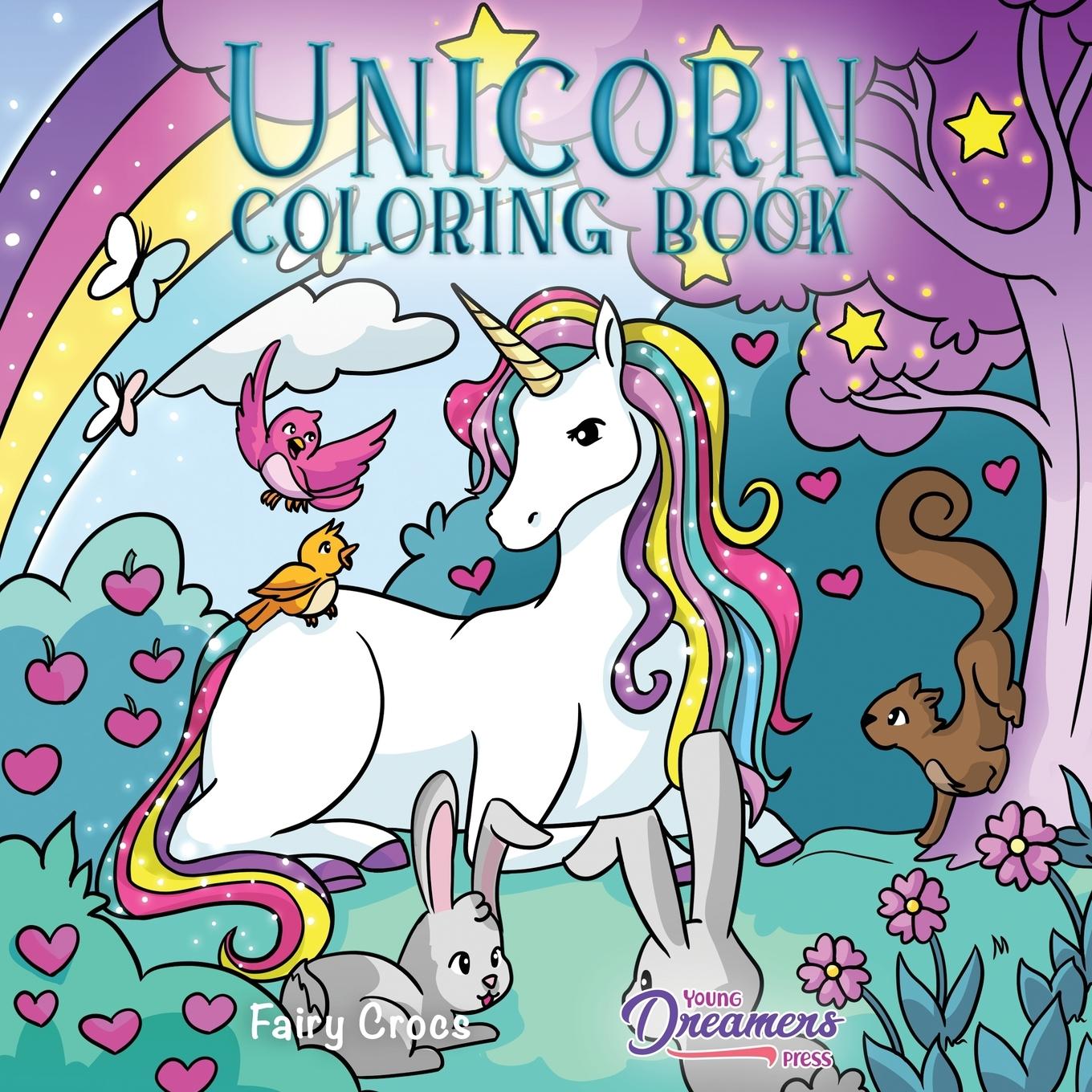 Vorderes Coverbild Unicorn Coloring Book