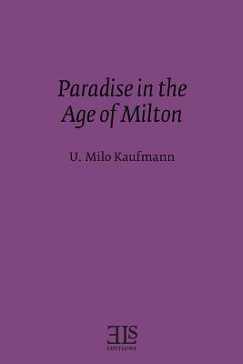 Vorderes Coverbild Paradise in the Age of Milton