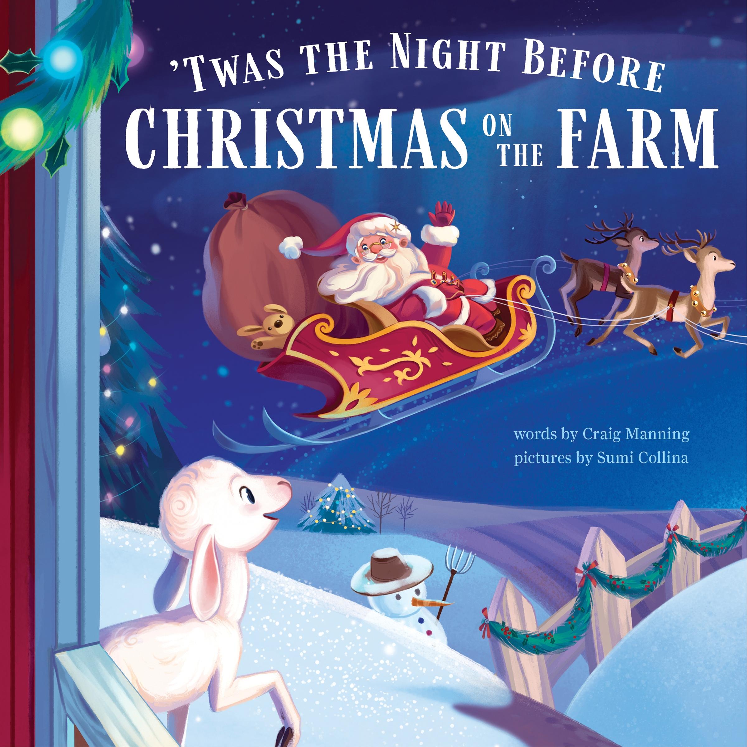 Vorderes Coverbild 'Twas the Night Before Christmas on the Farm