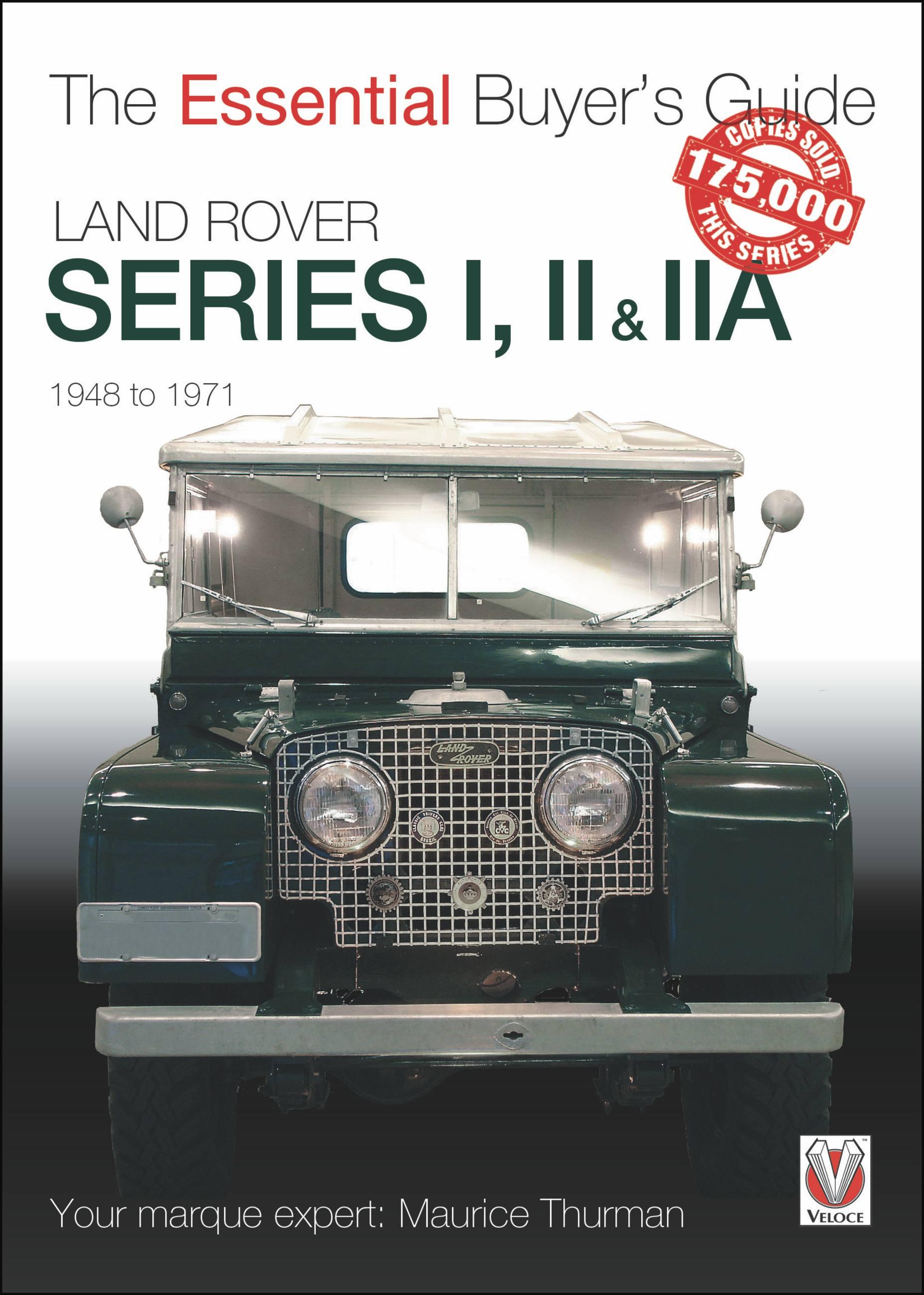 Vorderes Coverbild Land Rover Series I, II & Iia