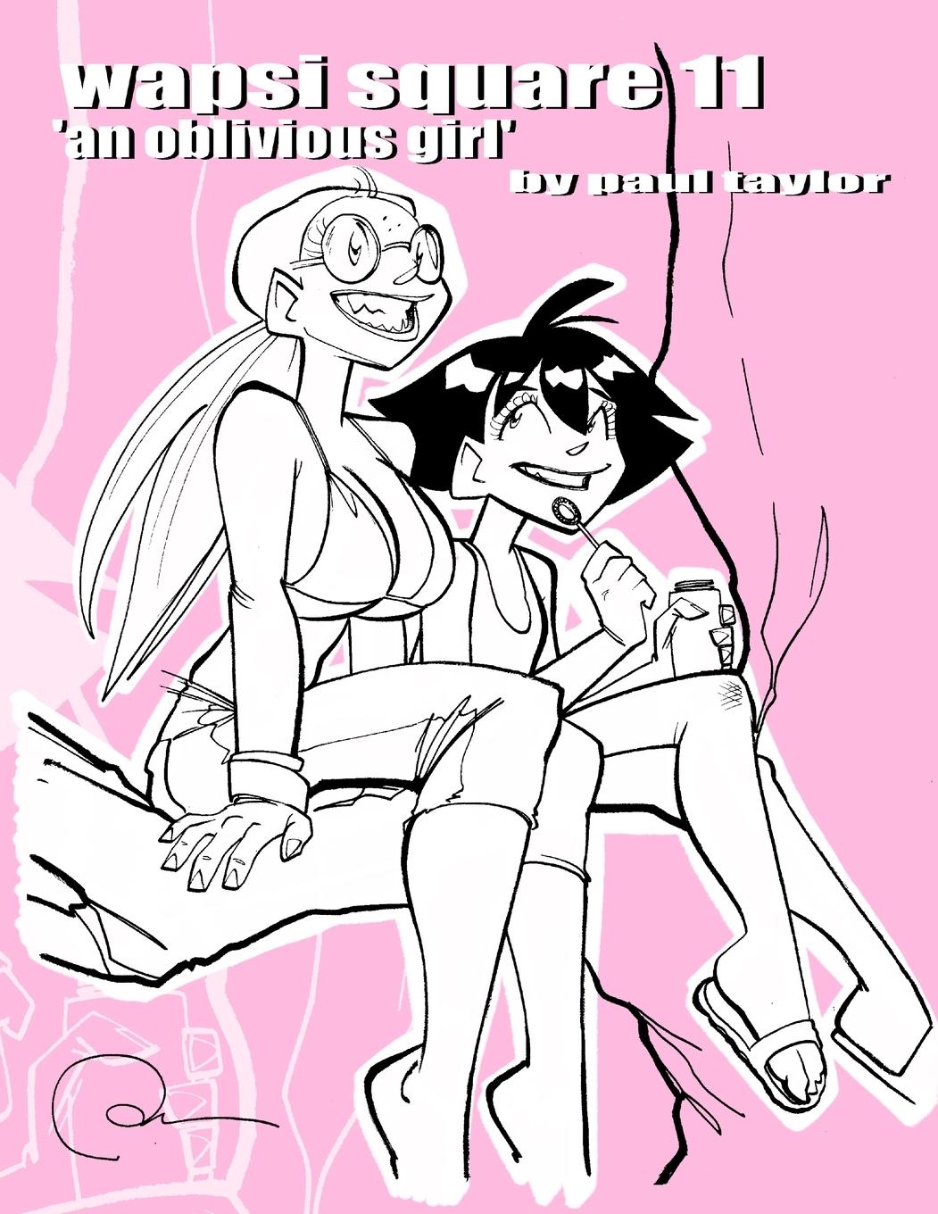 Vorderes Coverbild Wapsi Square 11 'an oblivious girl'