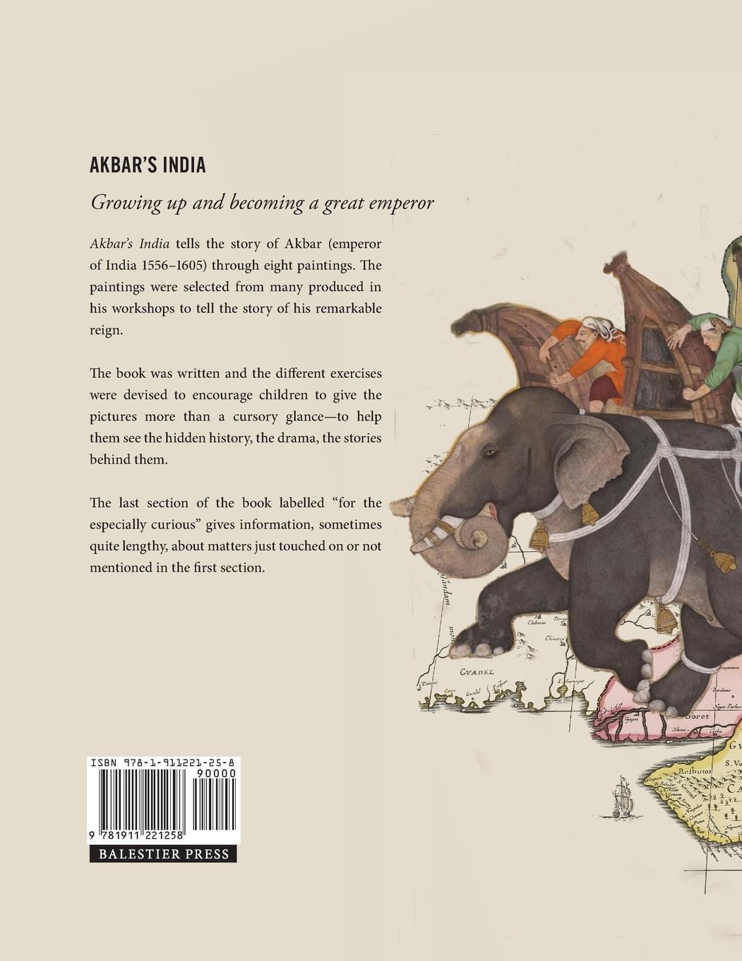 Rückseitencover Akbar's India