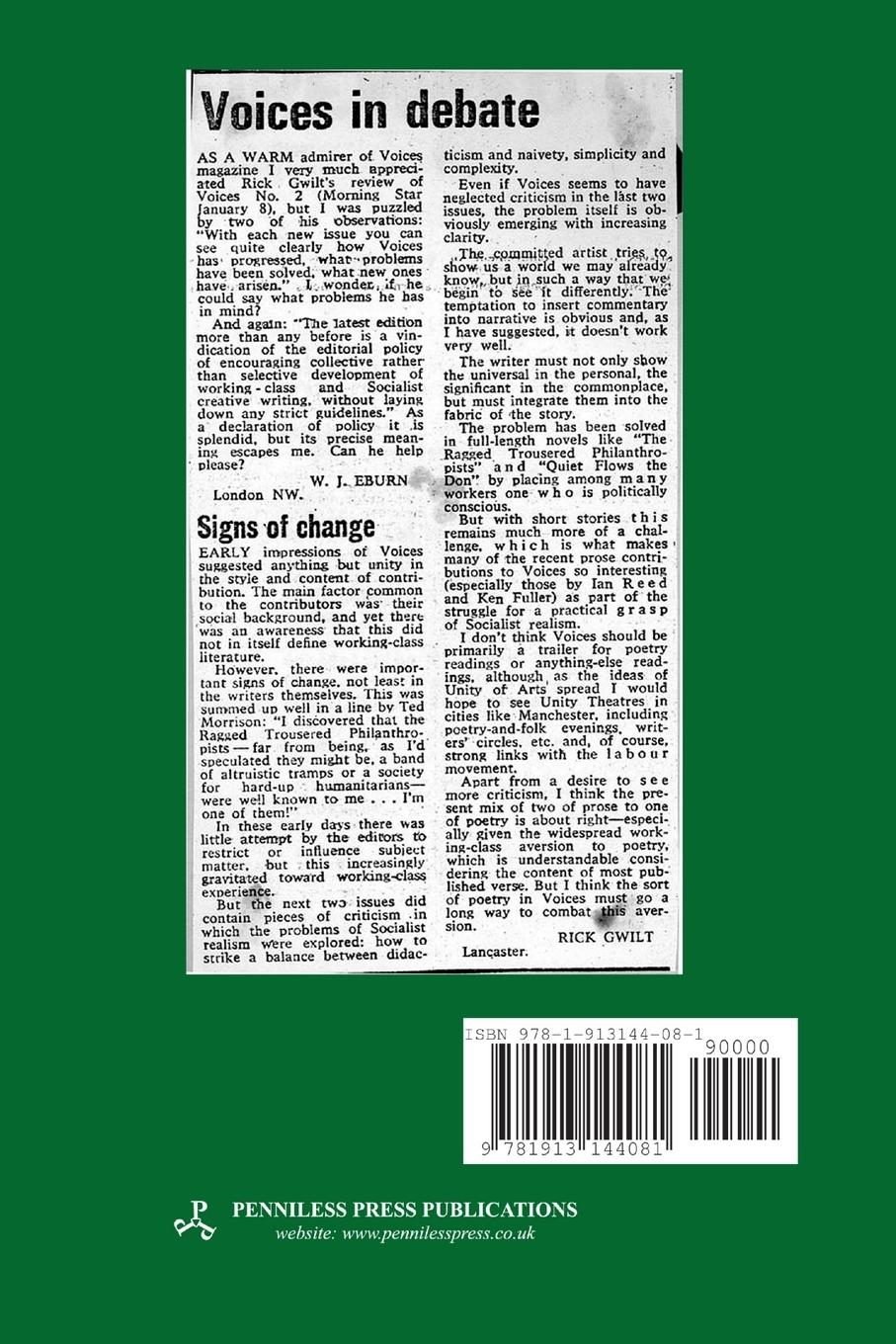 Rückseitencover Voices 2