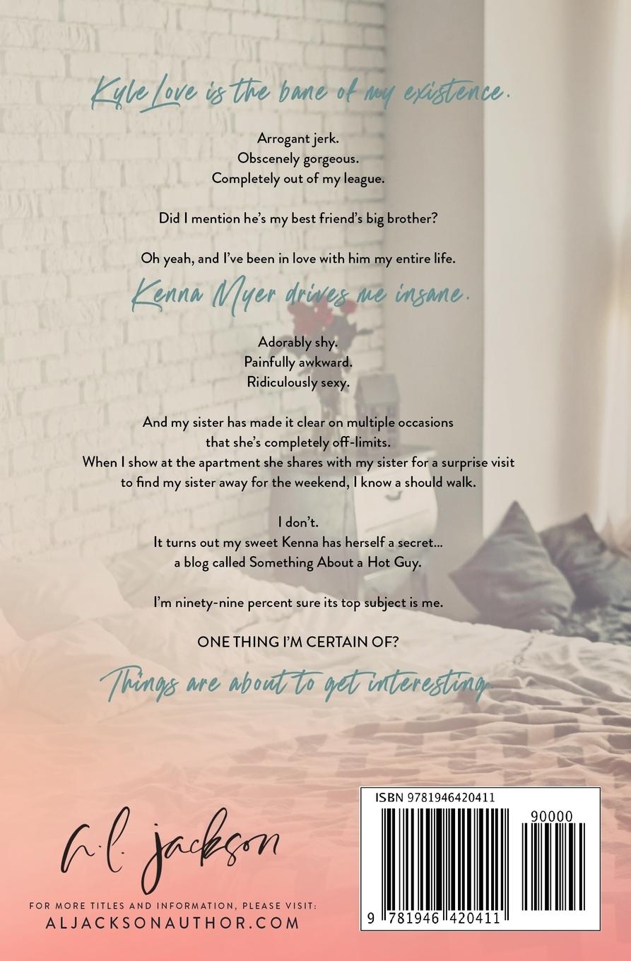 Rückseitencover Something About a Hot Guy