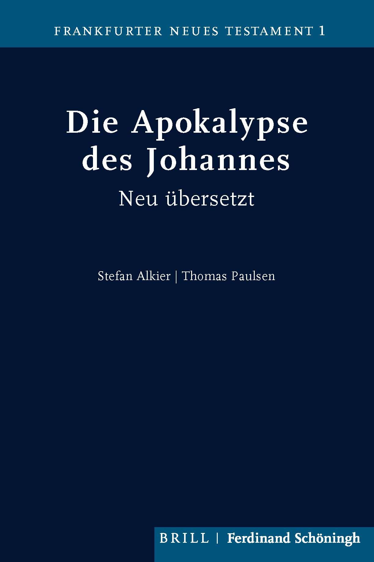 Vorderes Coverbild Die Apokalypse des Johannes