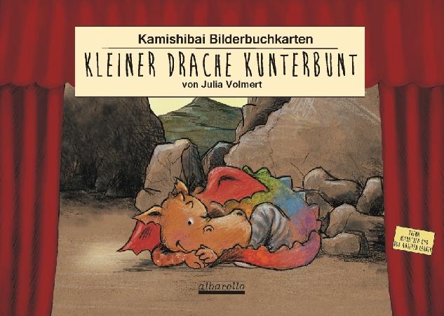 Vorderes Coverbild Kamishibai Bilderbuchkarten 'Kleiner Drache Kunterbunt'