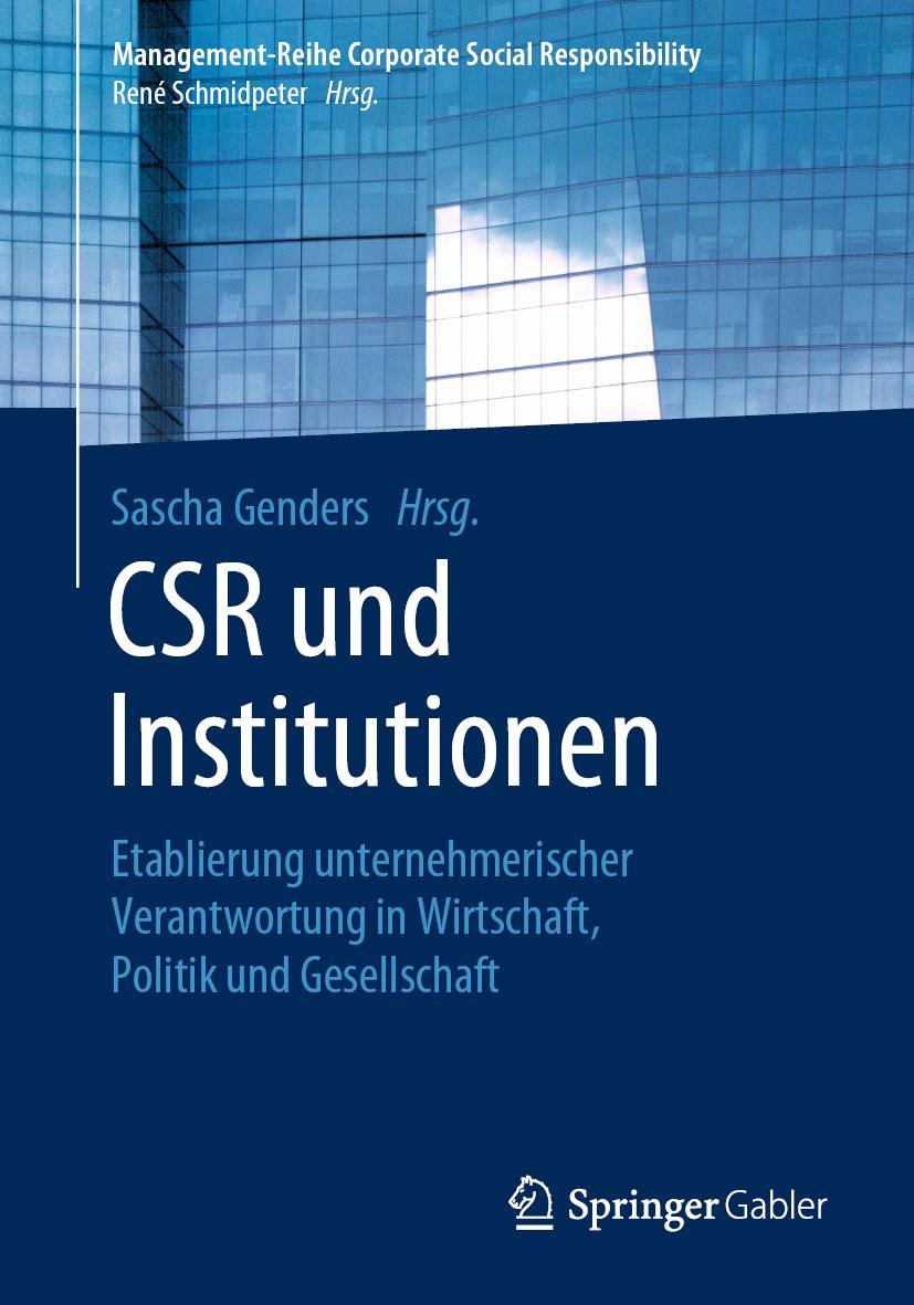 Vorderes Coverbild CSR und Institutionen