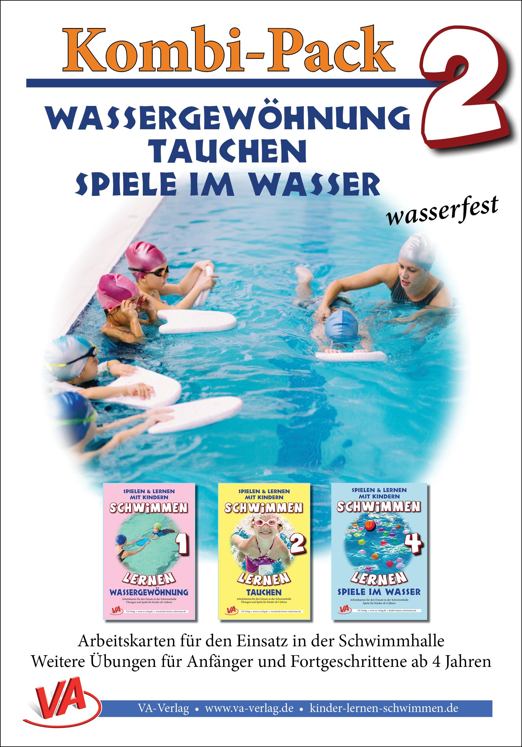 Vorderes Coverbild Wassergewöhnung, Tauchen & Spiele, wasserfest