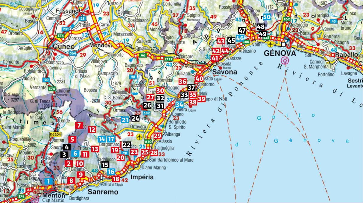 Beispielinhalt (Bild) Italienische Riviera