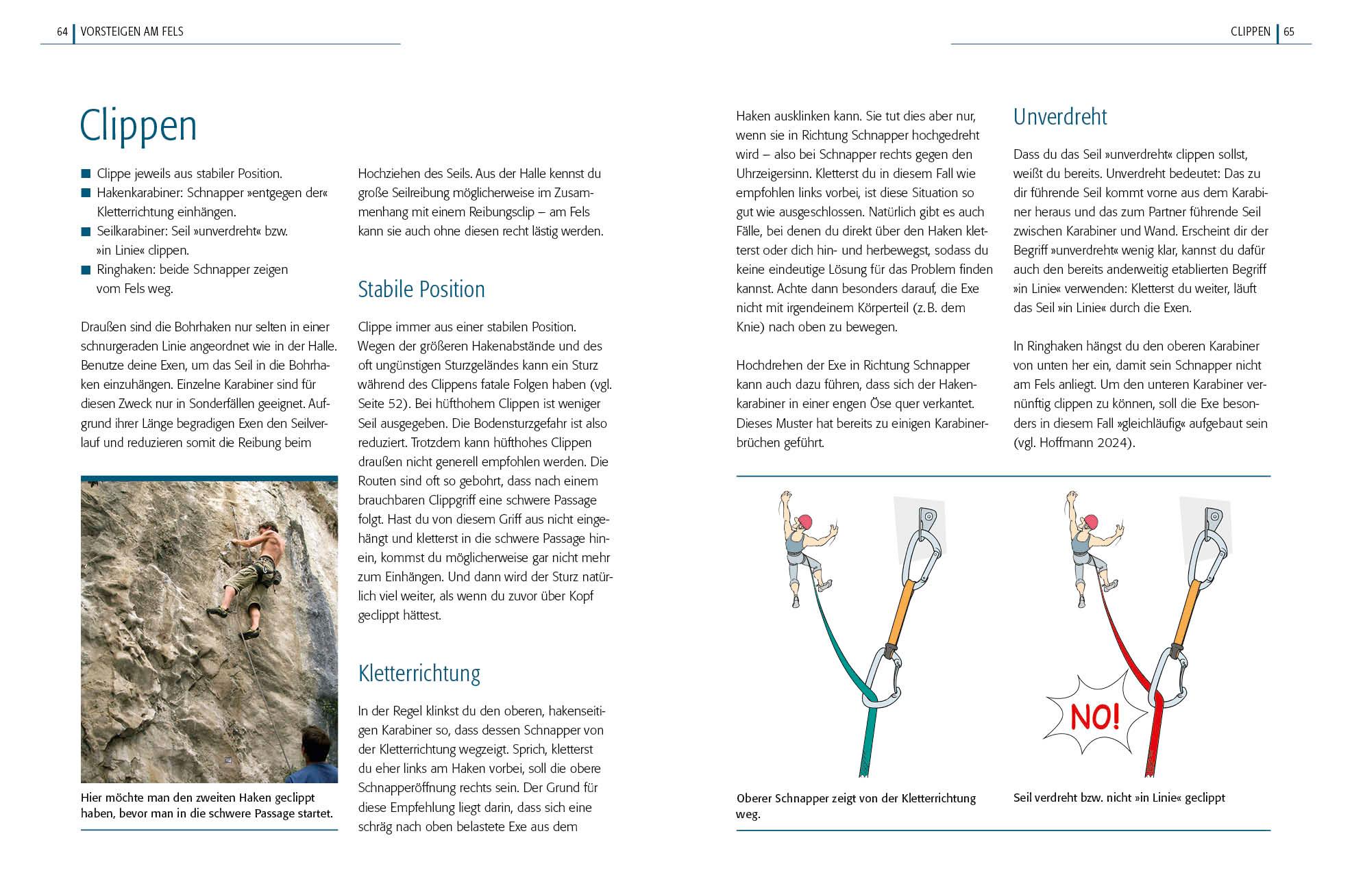 Beispielinhalt (Bild) Outdoor-Klettern