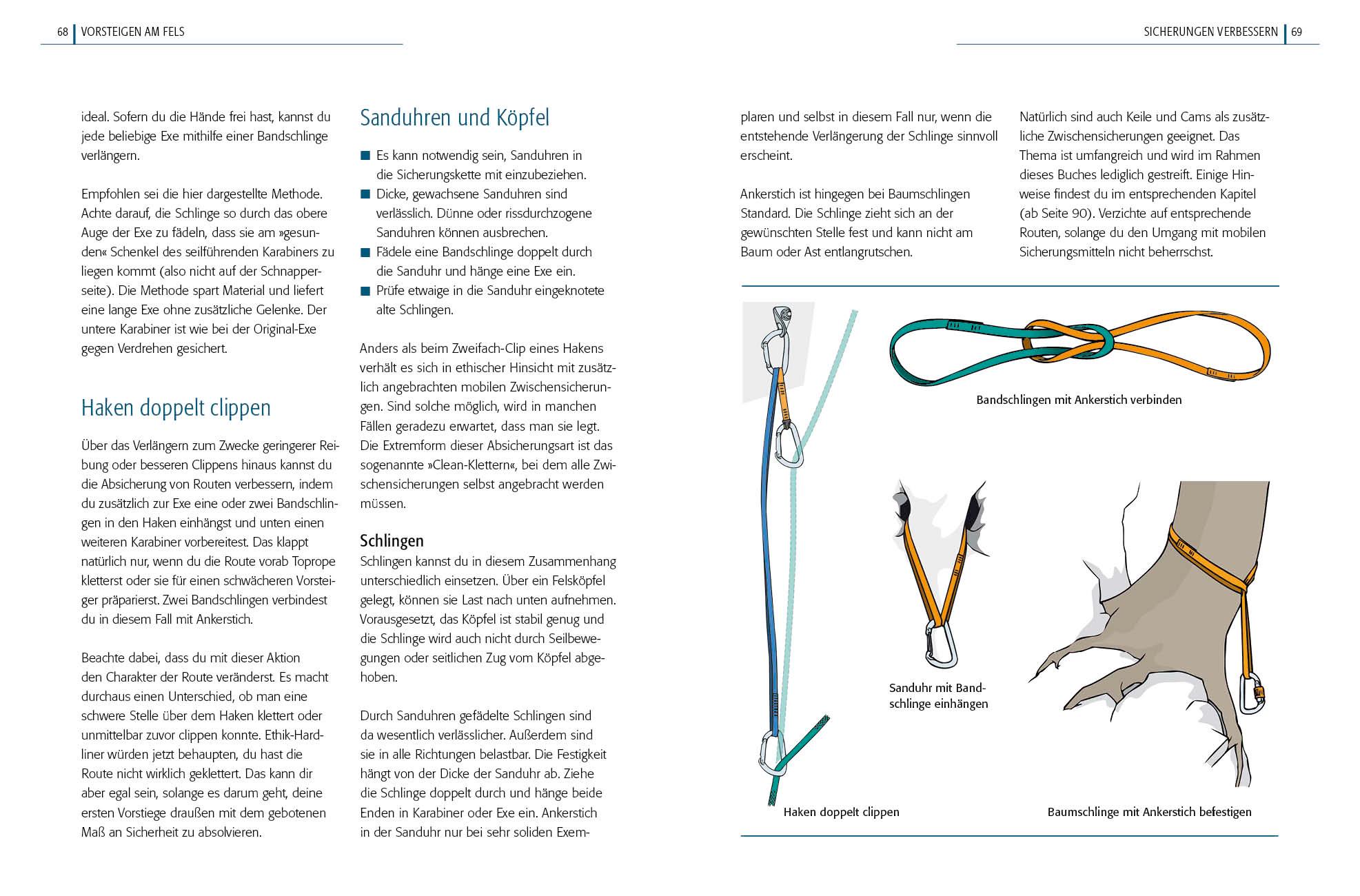 Beispielinhalt (Bild) Outdoor-Klettern
