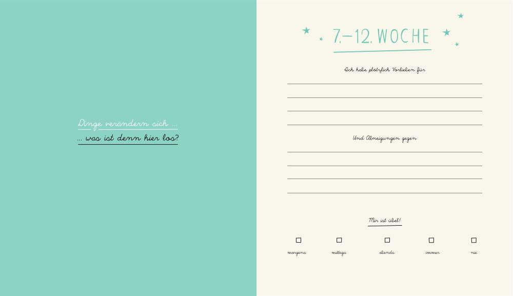 Beispielinhalt (Bild) Mein Schwangerschafts-Tagebuch