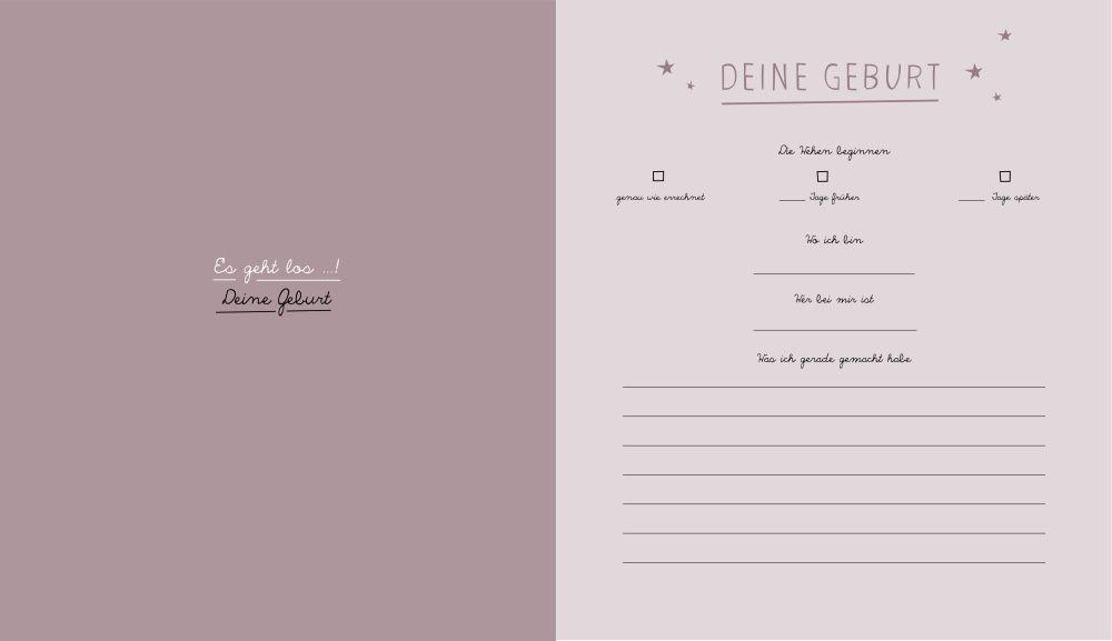 Beispielinhalt (Bild) Mein Schwangerschafts-Tagebuch