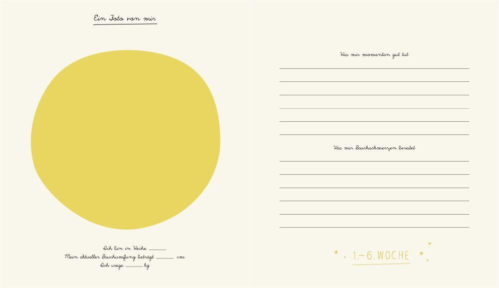 Beispielinhalt (Bild) Mein Schwangerschafts-Tagebuch
