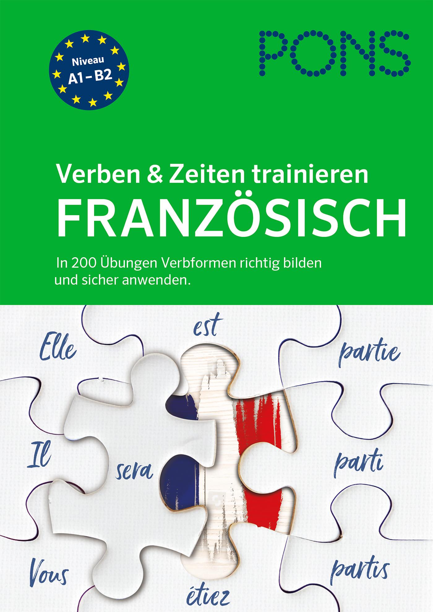 Vorderes Coverbild PONS Verben & Zeiten trainieren Französisch