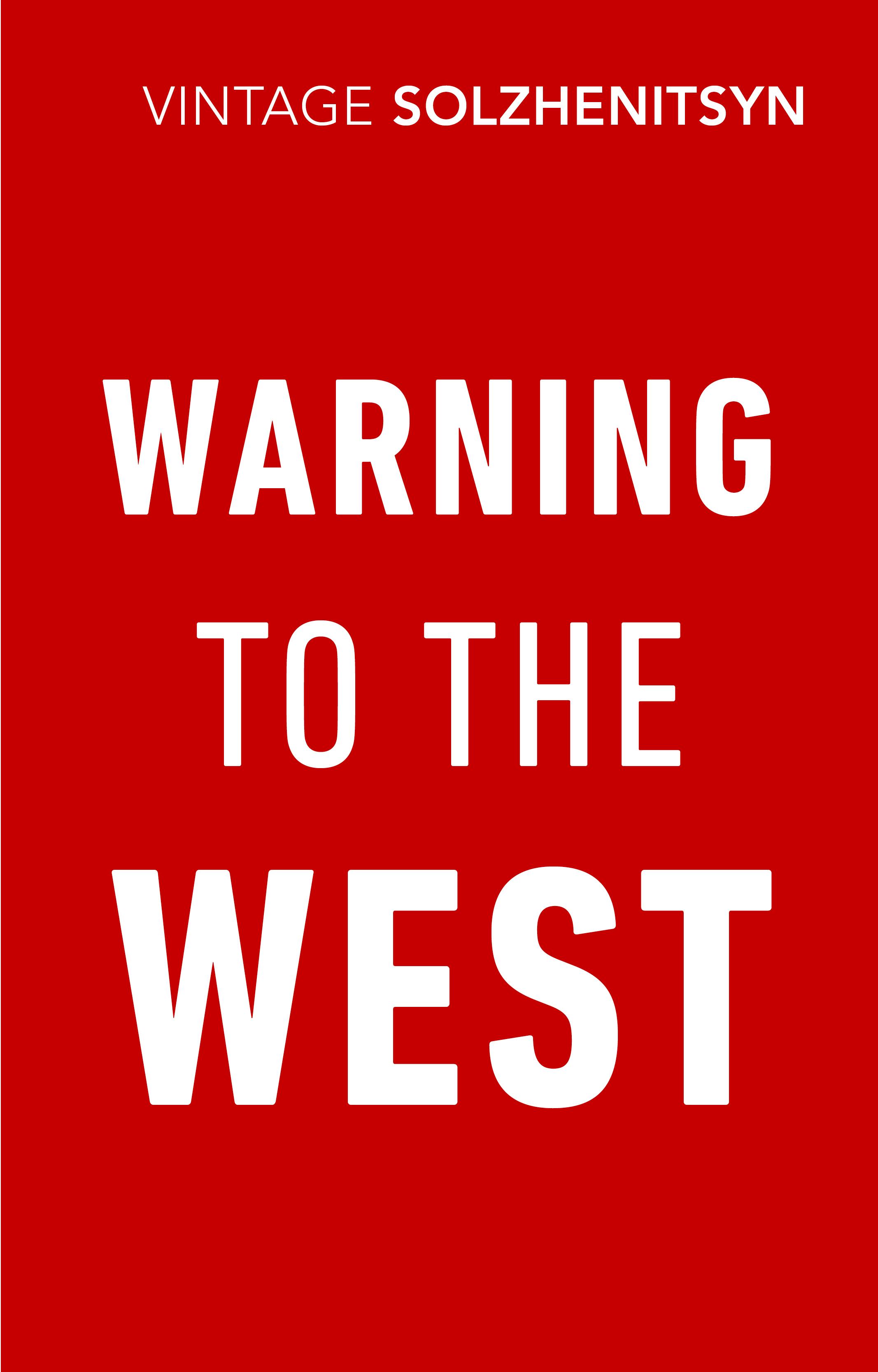 Vorderes Coverbild Warning to the West