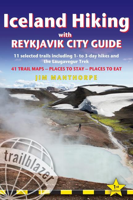 Vorderes Coverbild Iceland Hiking with Reykjavik City Guide
