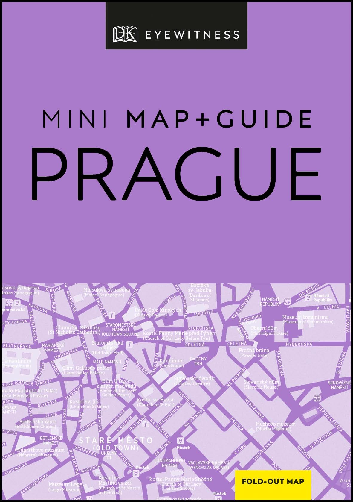 Vorderes Coverbild DK Eyewitness Prague Mini Map and Guide