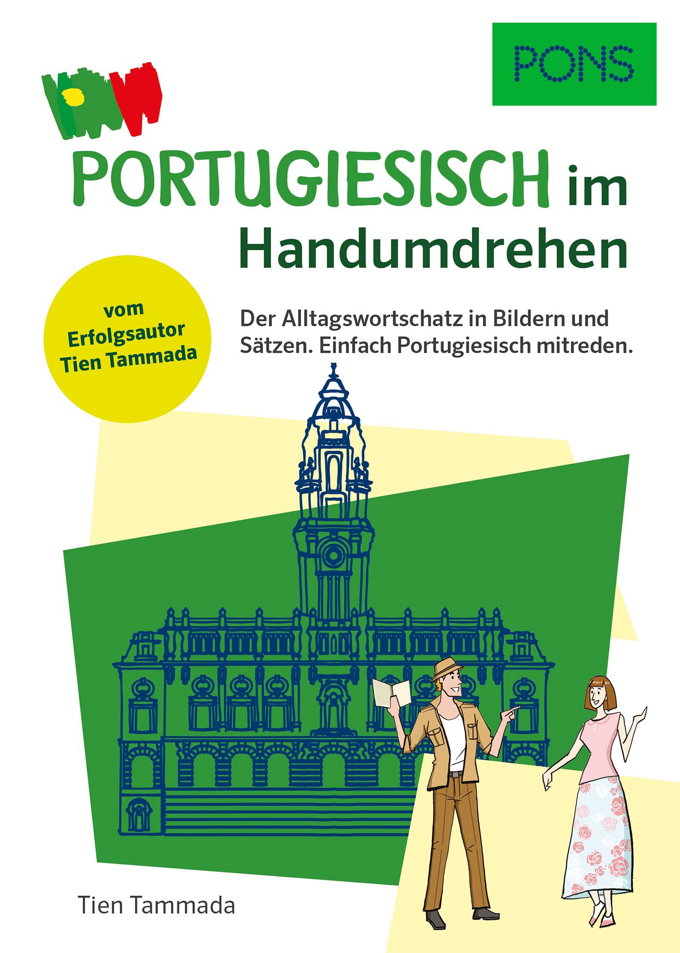 Vorderes Coverbild PONS Portugiesisch im Handumdrehen