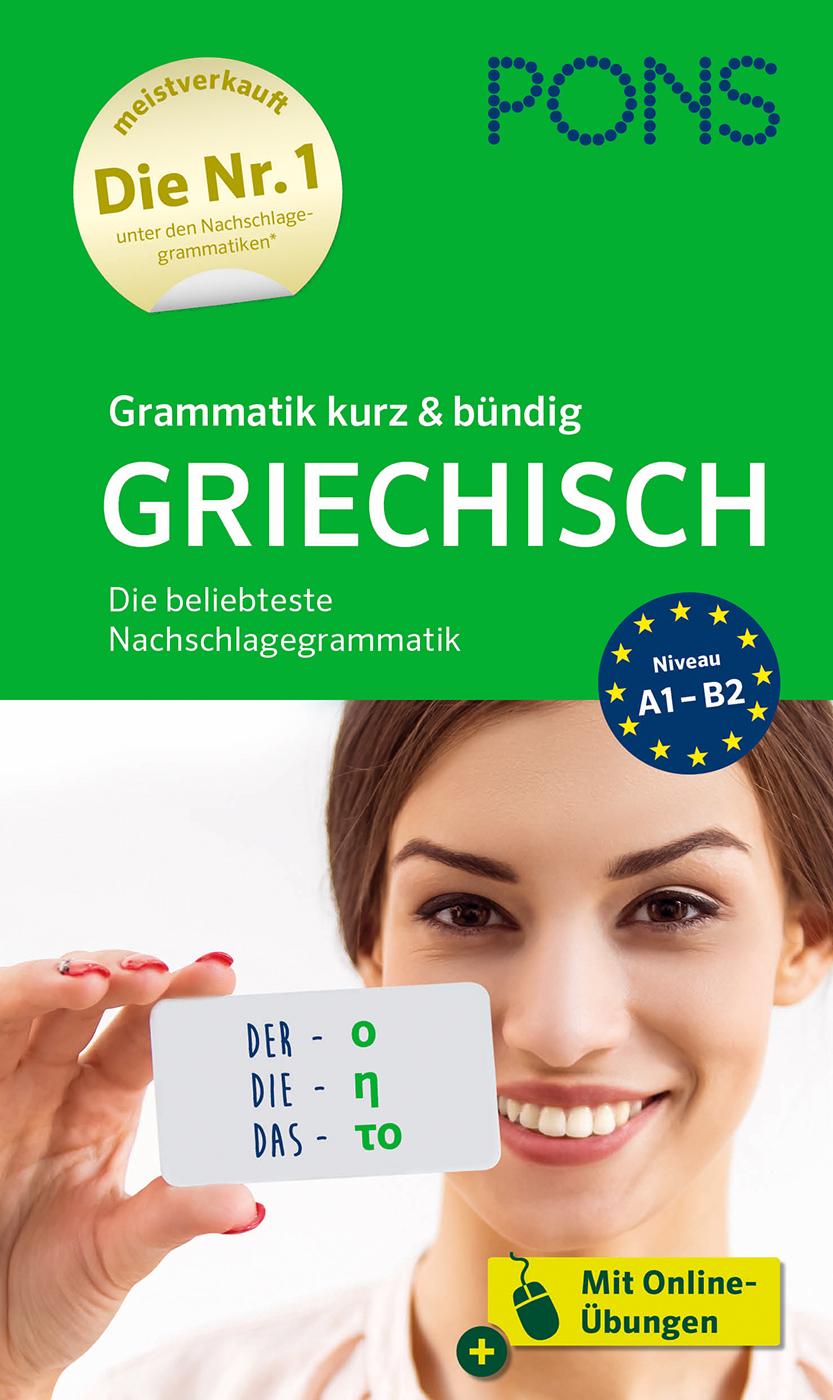 Vorderes Coverbild PONS Grammatik kurz & bündig Griechisch