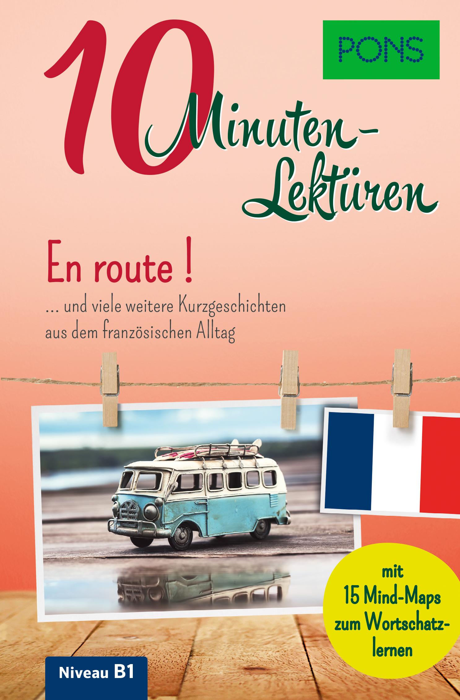Vorderes Coverbild PONS 10-Minuten-Lektüren Französisch