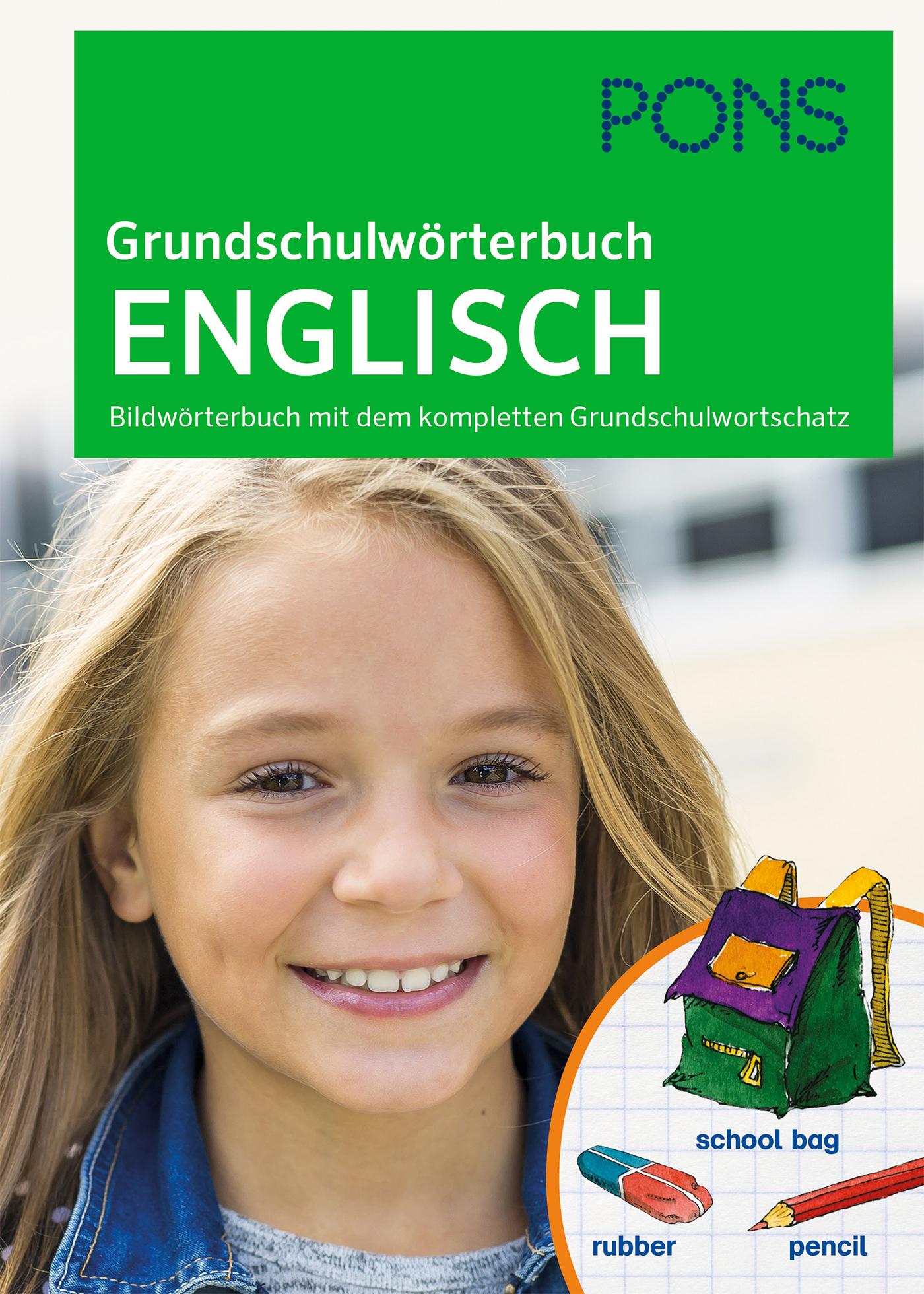 Vorderes Coverbild PONS Grundschulwörterbuch Englisch