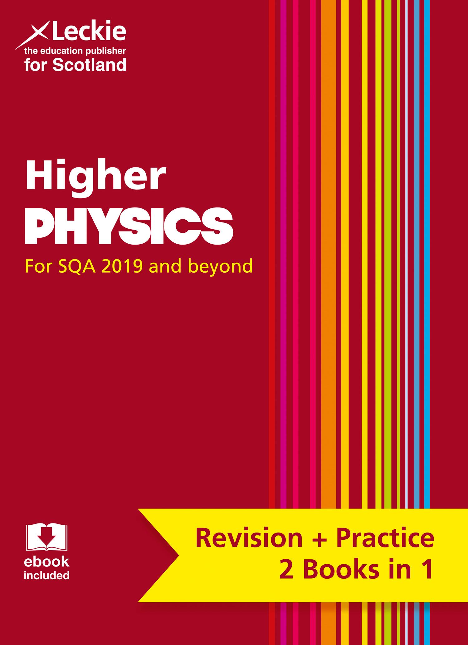 Vorderes Coverbild Complete Revision and Practice Sqa Exams - Higher Physics Complete Revision and Practice