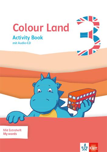 Vorderes Coverbild Colour Land 3. Activity Book. Ab Klasse 3