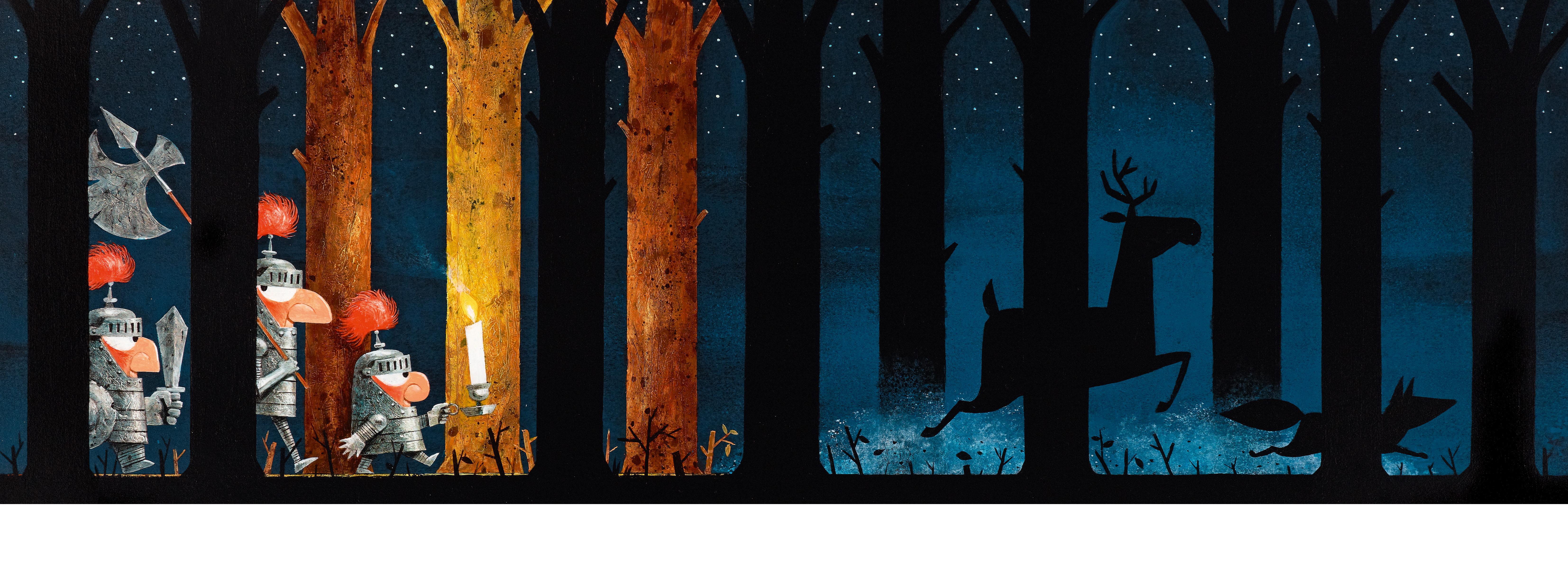 Beispielinhalt (Bild) Wo steckt der Drache?