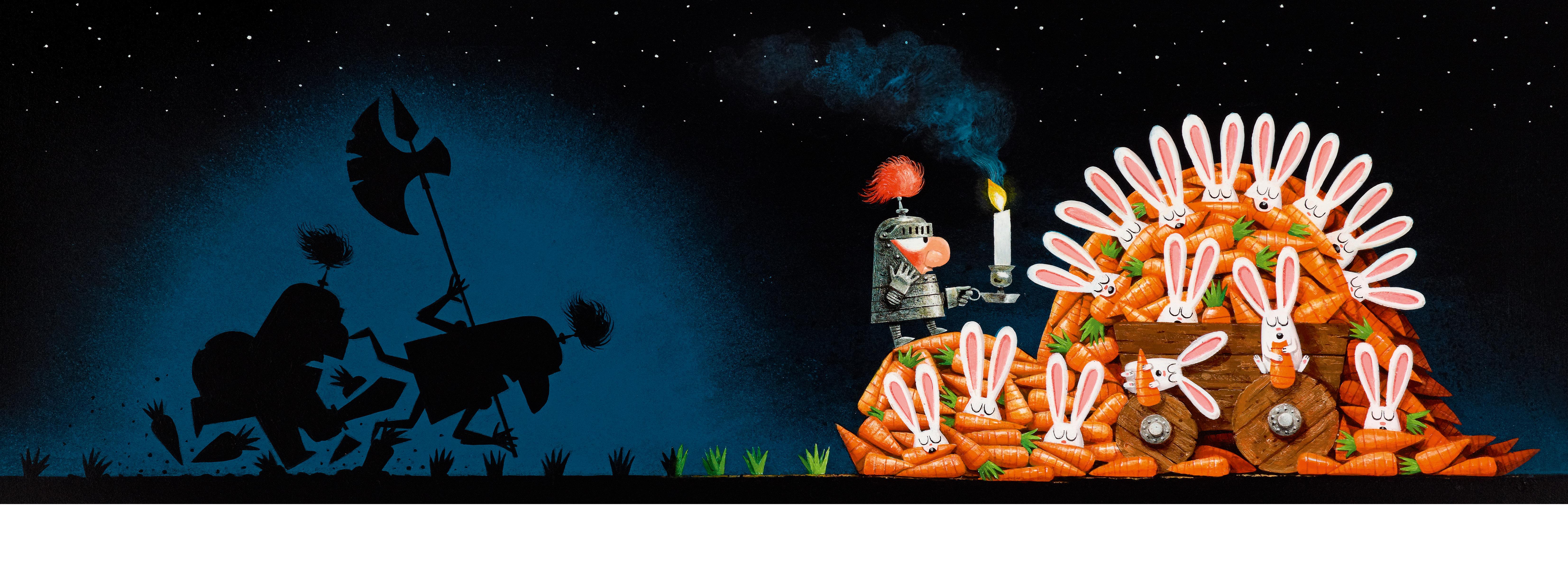 Beispielinhalt (Bild) Wo steckt der Drache?